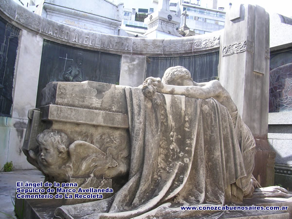 El angel de la pena, Cementerio de Recoleta, Buenos Aires