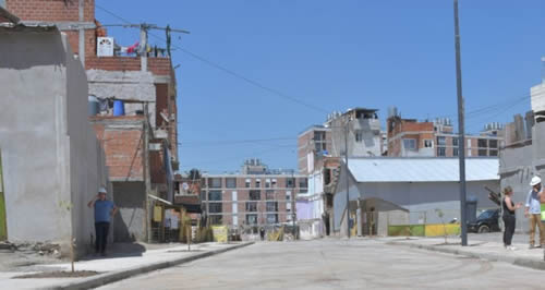 Calle Palpa en barrio Chacarita