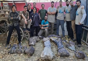 Hallaron huesos de dinosaurio en Rio Negro