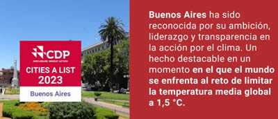 Buenos Aires lider climatica