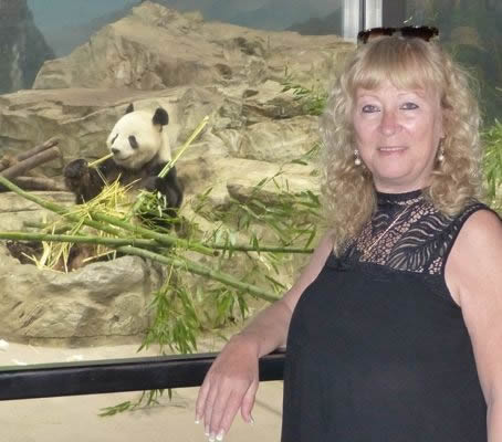 Panda y Susana en Washington