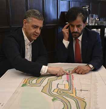 Macri con presidente de la FIA